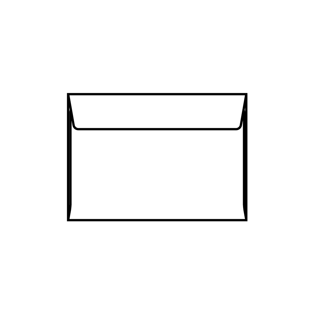 ฝาขนาน 162 x 229  มม. ซองเบอร์ C5