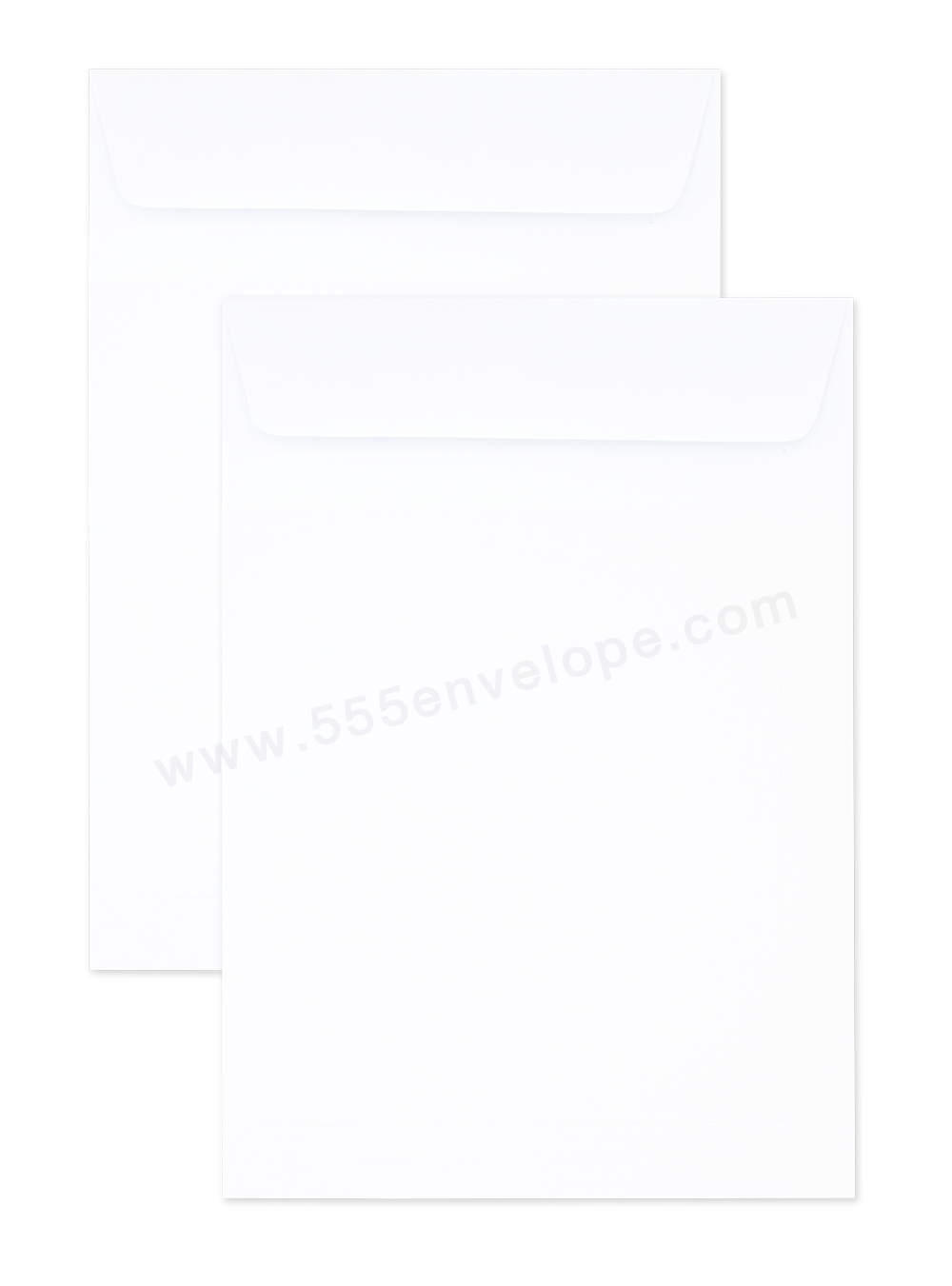 White Open End No. 9 x 12